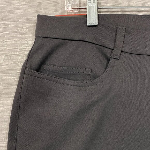 Callaway Golf Pants Mens 34 x 32 Gray Slim Fit Stretch Comfort Waistband - Picture 9 of 16